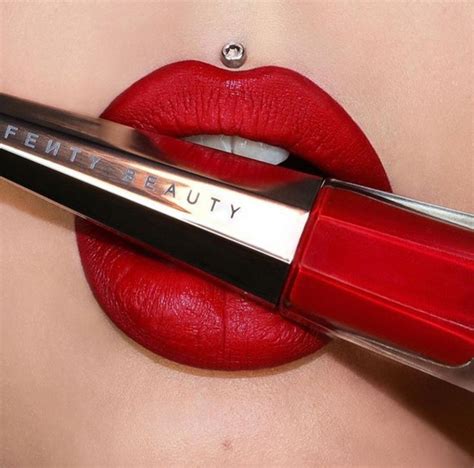 Fenty Beauty Liquid Lipstick ‘stunna Beauty Lipstick Red Lipstick Shades Best Makeup Products