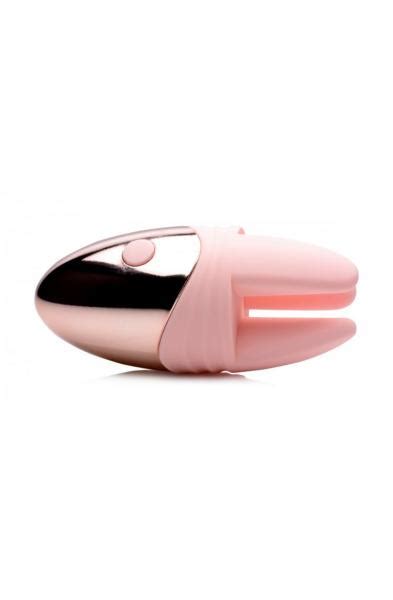 Vibrassage Caress Vibrating Clit Teaser Pink INM AF939