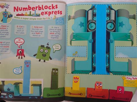 New Cbeebies Numberblocks Magazine Maths Primary Scho