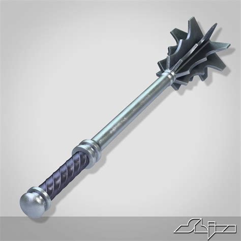 3d Medieval Mace 2 Model