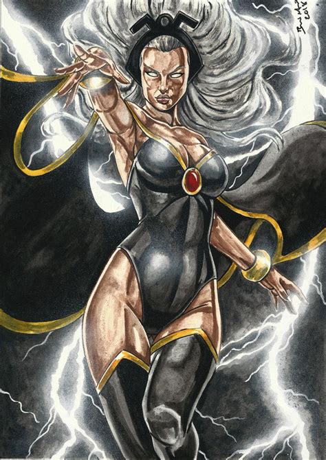 Storm X Men By Brenomoreira Storm Marvel Marvel Comics Art Comics Girls