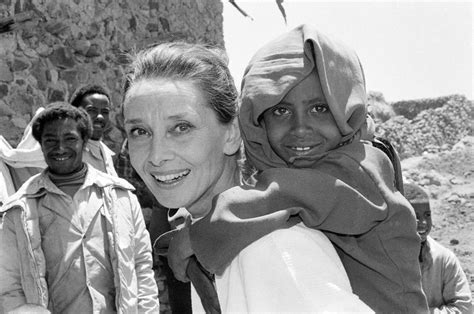 Unicef — Vintage Unicef Audrey Hepburn 1988 Ethiopia