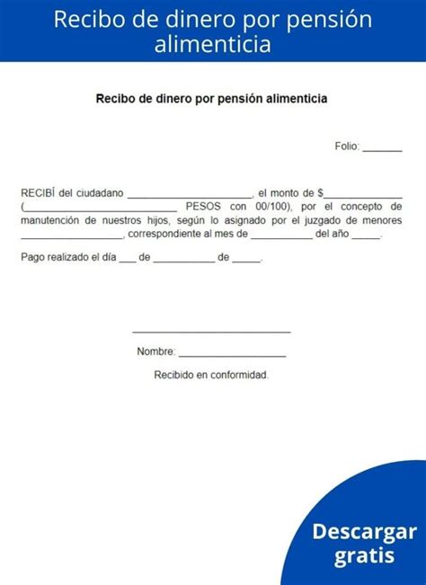 Recibo De Dinero Qué Es Cómo Hacerlo Ejemplo Formatos