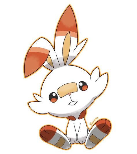 Scorbunny The Rabbit Pokemon By Kboomz On Deviantart Pokemon