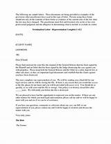 Firing A Lawyer Sample Letter Images