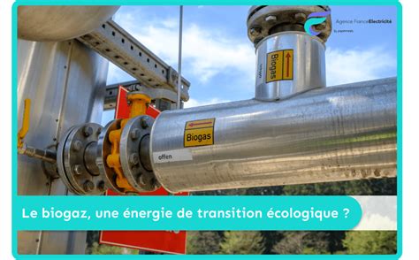Le Biogaz Une énergie De Transition écologique Agence France
