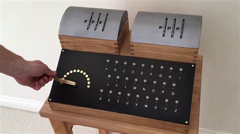 Enigma Code Breaking Machine Rebuilt At Cambridge Youtube