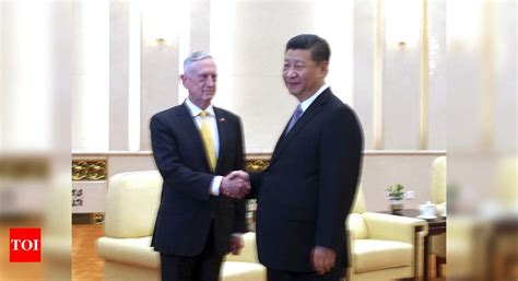 China Will Not Concede An Inch Of Land Xi Jinping Tells James Mattis