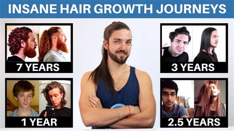 Insane Hair Growth Journeys From My Subscribers Mens Long Hairstyles
