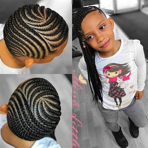 Here are twenty braided hairstyles to think about the next time you're ready to try a new do. Pin by Nadia on kids hair | Braids for black hair, Kid ...