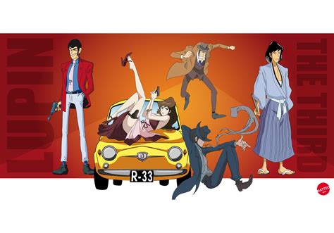 Lupin The Third Character Vectors Download Free Vector Art Stock