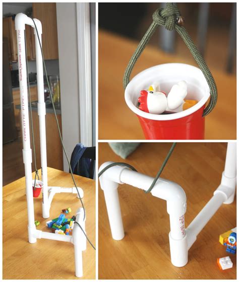 In this video, i cover four different diy pulley systems for your home gym. PVC Pipe Pulley for Kids Simple Machines STEM Activity