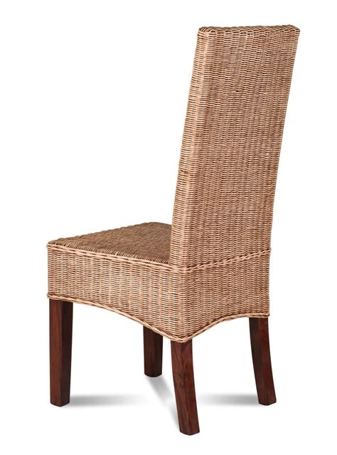 Dine like a king with these stylish, comfortable & upholstered rattan dining chairs at alibaba.com. Rattan Dining Chair | Light Coloured Weave | Dark Legs ...