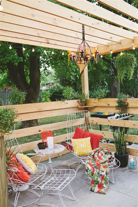 Wooden doors with flowers will make a lovely backdrop for a wedding ceremony. Build your Own Pergola (Part One - Planning) - A Beautiful ...