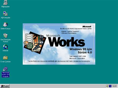 Offer Microsoft Works 40 40003458 1996 Turkish Betaarchive