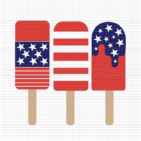 Patriotic 4th of July Popsicle's, Patriotic 4th of July Popsicle's png