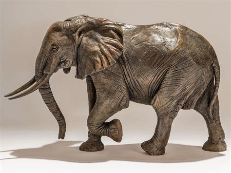 Nick Mackman Animal Sculpture Elephant Sculpture Animal Sculptures
