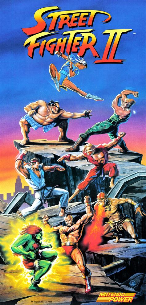 Street Fighter 2 The World Warrior Art Gallery Posters Box Art
