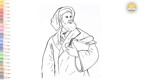 Marco Polo Drawing Merchant Marco Polo Outline Sketch Youtube