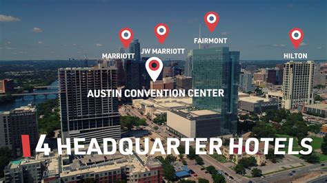 Explore Austins Convention Center And Nearby Hotels Youtube