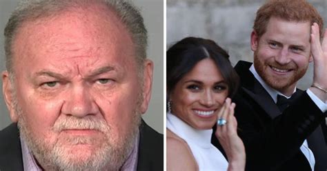 Prince harry and meghan, duchess of sussex, leaving st. Meghan Markle's dad Thomas admits to snorting COCAINE ...