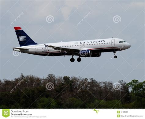 Us Airways Airbus A320 214 Editorial Photo Image Of Airliner 18163451