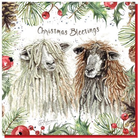 Christmas Card Sheep
