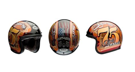 Limited Edition Hart Luck Bell Custom 500 Helmet Celebrates The 75th