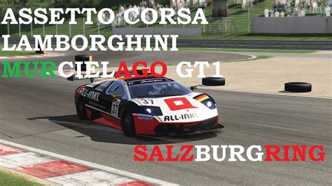 Assetto Corsa Lamborghini Murciélago GT1 Salzburgring YouTube