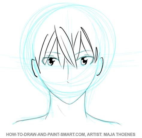 Anime Boy Drawing Step By Step At Getdrawings Free Download
