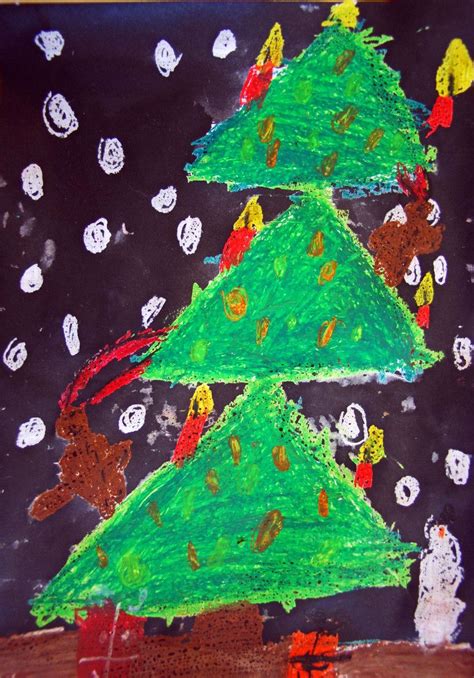 zahlreiche unterrichtsbeispiele zum thema weihnachten im kunstunterricht in der grundschule 1 6