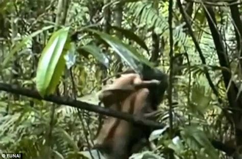 Amazing Footage Isolated Amazon Tribe Captured For The First Time On Video