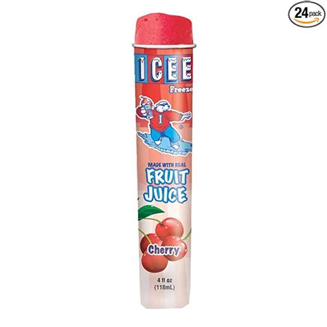 Icee Push Up Cherry 244 Oz Badger Popcorn And Concession Supply Co