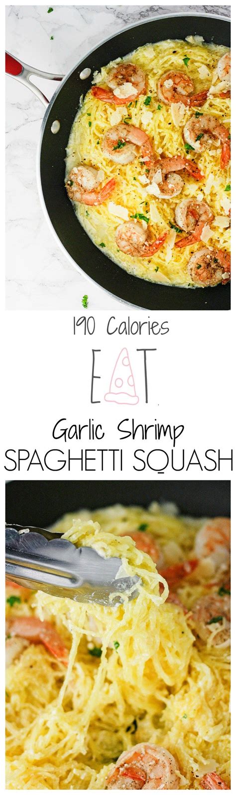 Garlic Shrimp Spaghetti Squash Its Cheat Day Everyday Recipe Low