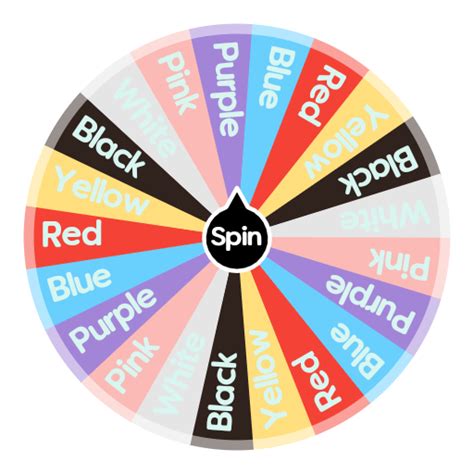 Color Of Clothes Spin The Wheel App