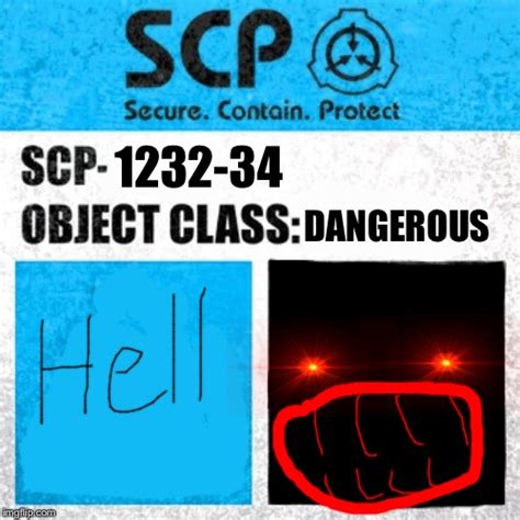 Scp Label Template Explained Imgflip