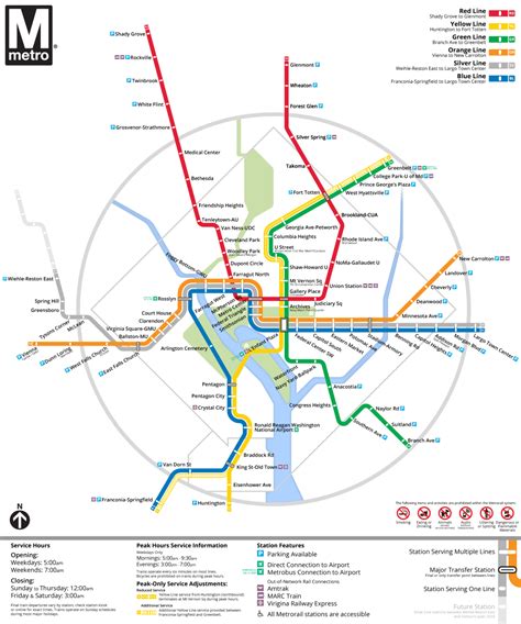 Transit Oriented — Washington Metro Map Redesign September 2013 A