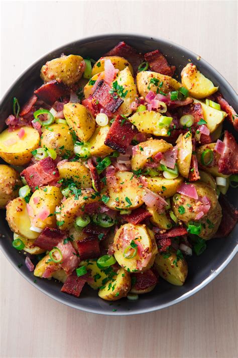 Add to a large bowl, along with the eggs, bacon, onion and celery. 100+ Easy Summer Salad Recipes - Healthy Salad Ideas for Summer- Delish.com