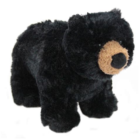 Charcoal The Little Plush Black Bear By Douglas At Stuffed Safari