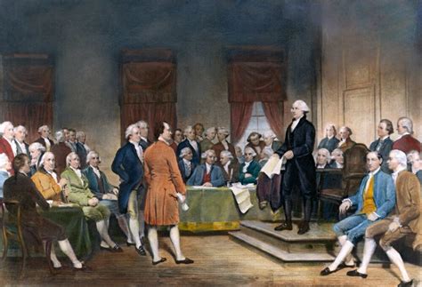 Posterazzi Constitutional Convention 1787 George Washington Addresses