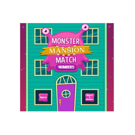 Abcya Monster Mansion Number Match Scitech Institute