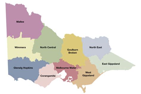 Vic Catchments Our Cma Regions