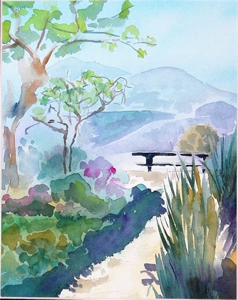 All you need is one flat brush and a paper towel. 40 Realistic But Easy Watercolor Painting Ideas You Haven ...