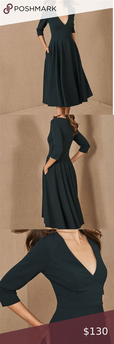 Bhldn Anthropologie Valdis Midi Dress Size 8 Midi Dress Tea Length Skirt Dresses