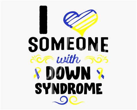 I Love Someone With Down Syndrome SVG, Down Syndrome Awareness SVG gambar png