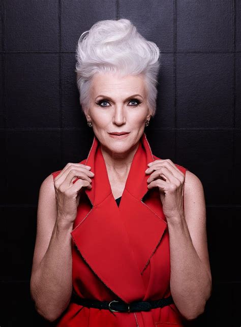 Maye Musk Lucky Colour Advanced Style Older Adults Red Outfit