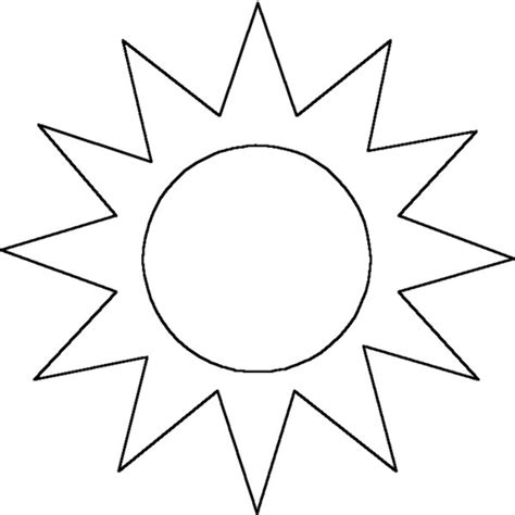 Download High Quality Sunny Clipart Outline Transparent Png Images