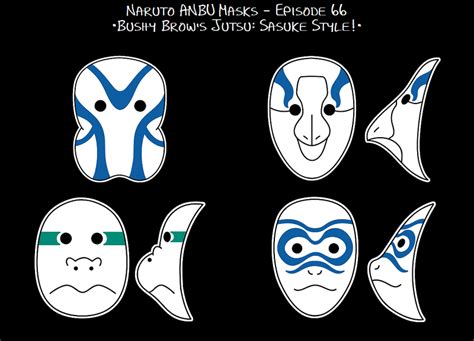 Naruto Ep66 Anbu Masks By Purpledragon42 On Deviantart