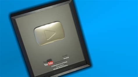 Youtube Silver Play Button Unboxing Youtube