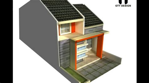 A small 2 storey house una pequeña casa de 2 pisos desain rumah ini merupakan solusi untuk rumah diatas lahan 5x12m2, dengan 2 kamar tidur. Desain rumah mungil yg cantik - YouTube